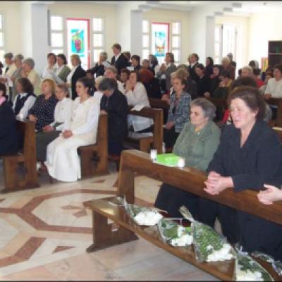 7 octombrie 2006: Iaşi Întâlnire a terezinelor din România la Casa "Sf. Iosif" din Iaşi, cu depunere de voturi