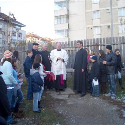 4-5 noiembrie 2006: Vizită pastorală în Parohia "Sf. Tereza a Pruncului Isus" din Piatra Neamţ