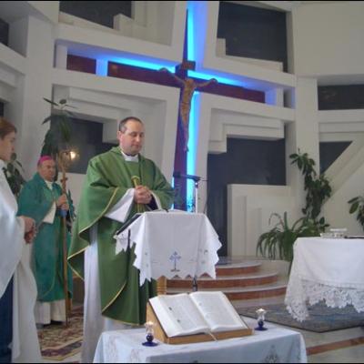 4-5 noiembrie 2006: Vizită pastorală în Parohia "Sf. Tereza a Pruncului Isus" din Piatra Neamţ