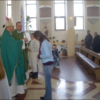 4-5 noiembrie 2006: Vizită pastorală în Parohia "Sf. Tereza a Pruncului Isus" din Piatra Neamţ