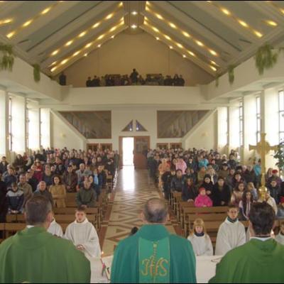 4-5 noiembrie 2006: Vizită pastorală în Parohia "Sf. Tereza a Pruncului Isus" din Piatra Neamţ