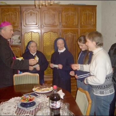 11-12 noiembrie 2006: Vizită pastorală în Parohia "Sf. Iosif Muncitorul" din Piatra Neamţ