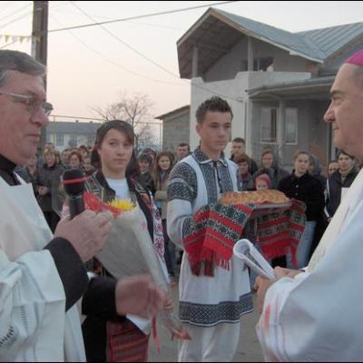18-19 noiembrie 2006: Vizită pastorală în Parohia Pildeşti