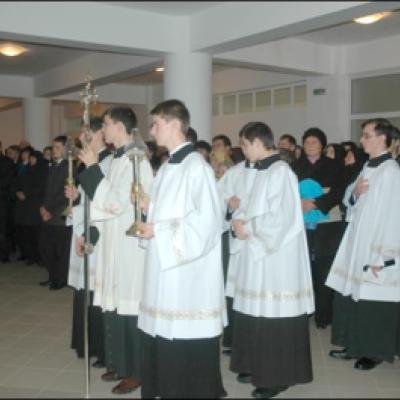 26 noiembrie 2006: Bacău: Sfinţirea Seminarului Teologic Romano-Catolic "Sfântul Iosif"