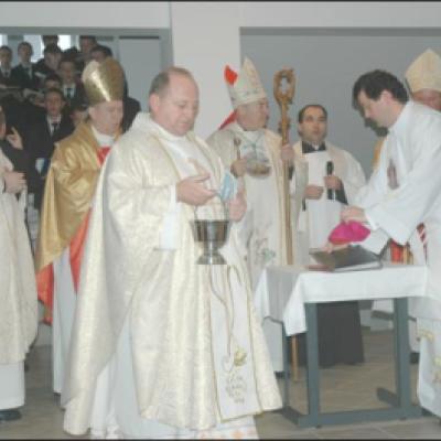 26 noiembrie 2006: Bacău: Sfinţirea Seminarului Teologic Romano-Catolic "Sfântul Iosif"