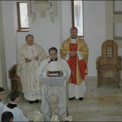 26 noiembrie 2006: Bacău: Sfinţirea Seminarului Teologic Romano-Catolic "Sfântul Iosif"
