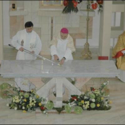 26 noiembrie 2006: Bacău: Sfinţirea Seminarului Teologic Romano-Catolic "Sfântul Iosif"