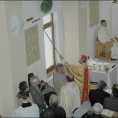 26 noiembrie 2006: Bacău: Sfinţirea Seminarului Teologic Romano-Catolic "Sfântul Iosif"