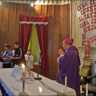 9-10 decembrie 2006: Vizită pastorală în Parohia Ploscuţeni