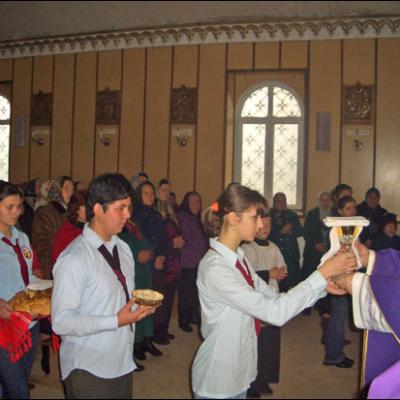 9-10 decembrie 2006: Vizită pastorală în Parohia Ploscuţeni