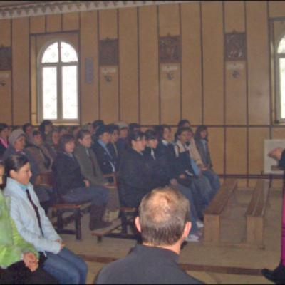 9-10 decembrie 2006: Vizită pastorală în Parohia Ploscuţeni
