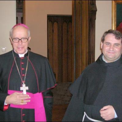 11 decembrie 2006: Bucureşti (Nunţiatura apostolică): Lansarea cărţii "Un buchet de laude pentru papa Ioan Paul al II-lea"