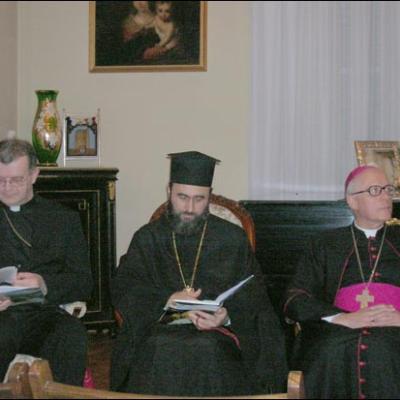 11 decembrie 2006: Bucureşti (Nunţiatura apostolică): Lansarea cărţii "Un buchet de laude pentru papa Ioan Paul al II-lea"