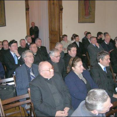11 decembrie 2006: Bucureşti (Nunţiatura apostolică): Lansarea cărţii "Un buchet de laude pentru papa Ioan Paul al II-lea"