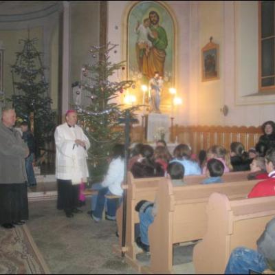 6-7 ianuarie 2007: Vizită pastorală în Parohia Poiana Micului
