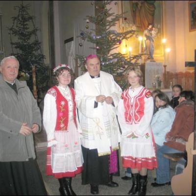 6-7 ianuarie 2007: Vizită pastorală în Parohia Poiana Micului