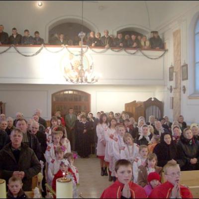 6-7 ianuarie 2007: Vizită pastorală în Parohia Poiana Micului