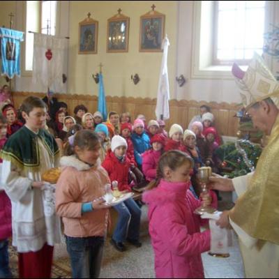 6-7 ianuarie 2007: Vizită pastorală în Parohia Poiana Micului