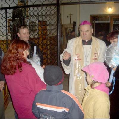20-21 ianuarie 2007: Vizită pastorală în Parohia Pralea