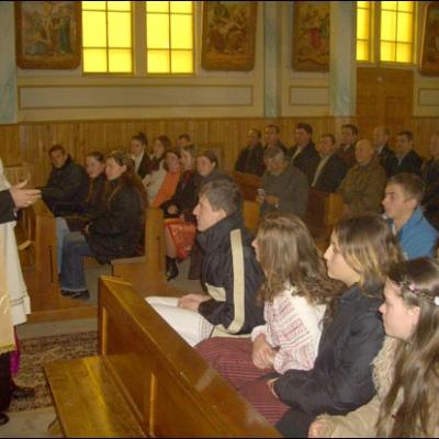 20-21 ianuarie 2007: Vizită pastorală în Parohia Pralea