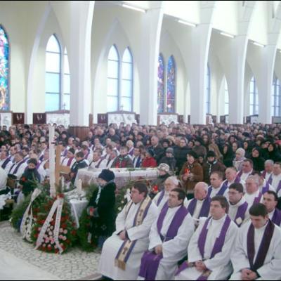 3 februarie 2007: Nicolae Bălcescu: Funeraliile părintelui Ioan Sociu