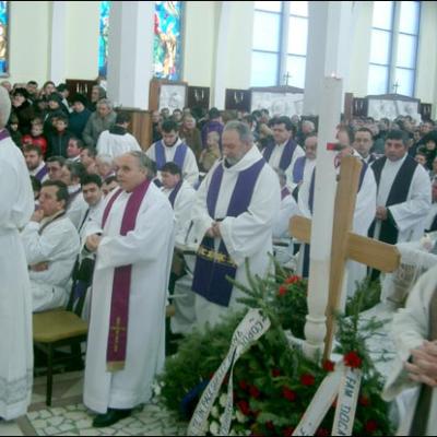 3 februarie 2007: Nicolae Bălcescu: Funeraliile părintelui Ioan Sociu