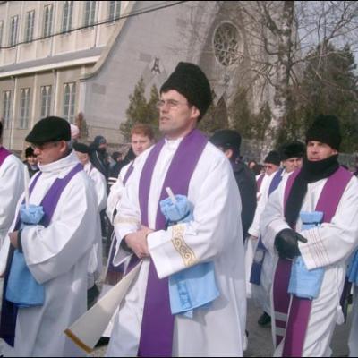 3 februarie 2007: Nicolae Bălcescu: Funeraliile părintelui Ioan Sociu