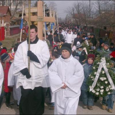 3 februarie 2007: Nicolae Bălcescu: Funeraliile părintelui Ioan Sociu