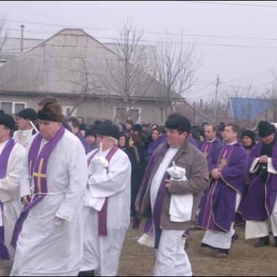 3 februarie 2007: Nicolae Bălcescu: Funeraliile părintelui Ioan Sociu