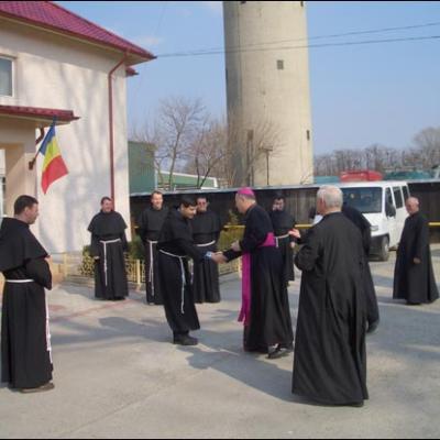 17-18 martie 2007: Vizită pastorală în Parohia "Sf. Tereza a Pruncului Isus" din Roman