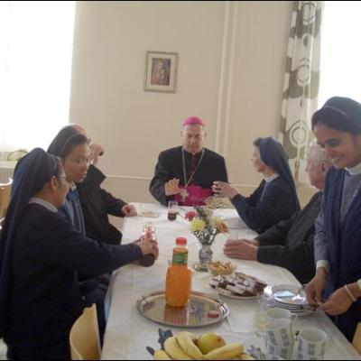 17-18 martie 2007: Vizită pastorală în Parohia "Sf. Tereza a Pruncului Isus" din Roman