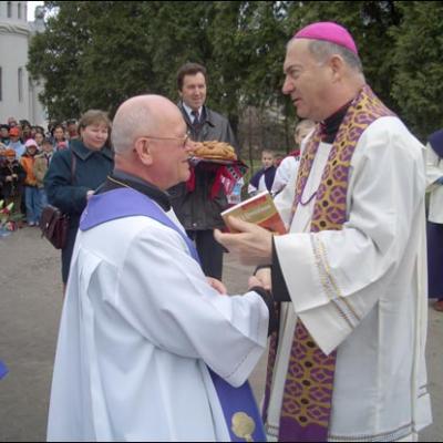 17-18 martie 2007: Vizită pastorală în Parohia "Sf. Tereza a Pruncului Isus" din Roman