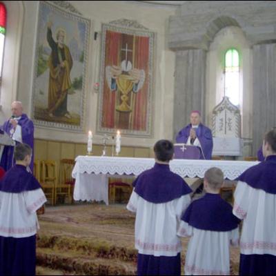 17-18 martie 2007: Vizită pastorală în Parohia "Sf. Tereza a Pruncului Isus" din Roman