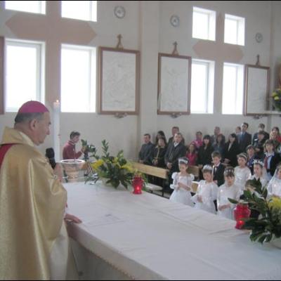 14-15 aprilie 2007: Vizită pastorală în Parohia "Fericitul Ieremia Valahul" din Roman