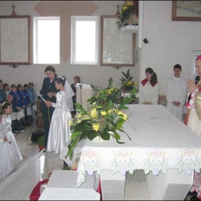 14-15 aprilie 2007: Vizită pastorală în Parohia "Fericitul Ieremia Valahul" din Roman