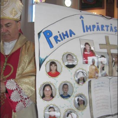 14-15 aprilie 2007: Vizită pastorală în Parohia "Fericitul Ieremia Valahul" din Roman