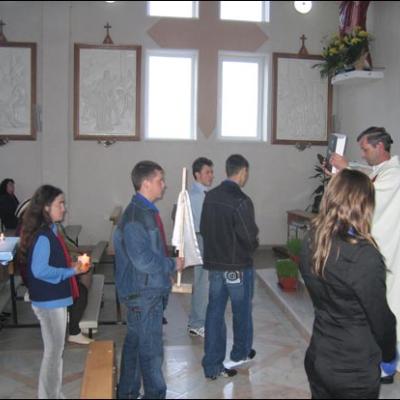 14-15 aprilie 2007: Vizită pastorală în Parohia "Fericitul Ieremia Valahul" din Roman