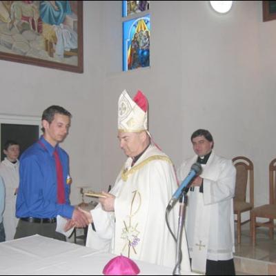 14-15 aprilie 2007: Vizită pastorală în Parohia "Fericitul Ieremia Valahul" din Roman