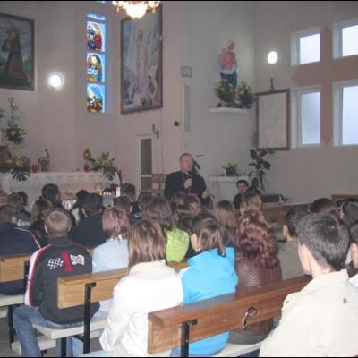 14-15 aprilie 2007: Vizită pastorală în Parohia "Fericitul Ieremia Valahul" din Roman