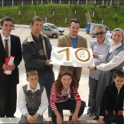 5 mai 2007: Baraţi: Jubileu la Casa de copii "Sfânta Maria"