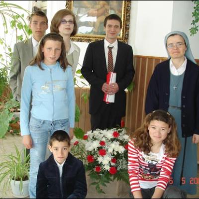 5 mai 2007: Baraţi: Jubileu la Casa de copii "Sfânta Maria"