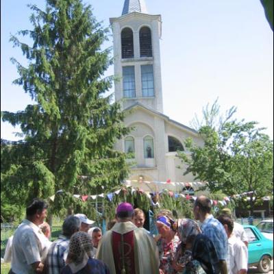 2-3 iunie 2007: Vizită pastorală în Parohia Sascut