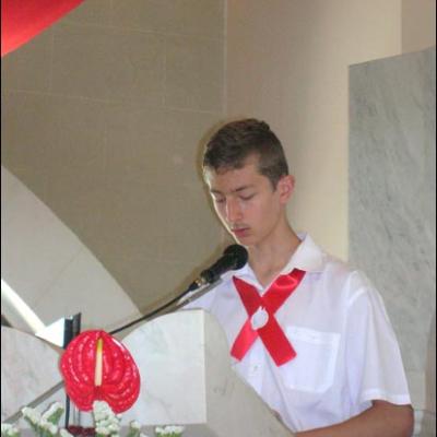 3 iunie 2007: Iaşi ("Sf. Tereza"): Sub adierea Duhului Sfânt şi privind la Maria (foto: Ovidiu Bişog)