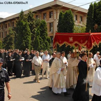 10 iunie 2007: Iaşi: Procesiune cu sfântul sacrament (FOCUS)