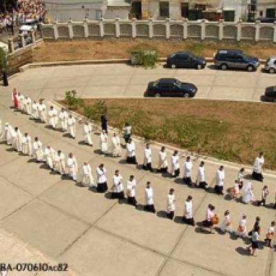 10 iunie 2007: Iaşi: Procesiune cu sfântul sacrament (FOCUS)