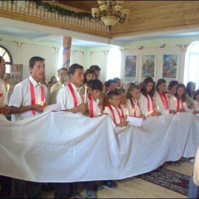 16-17 iunie 2007: Administrarea Mirului şi sfinţire de grotă la Capăta