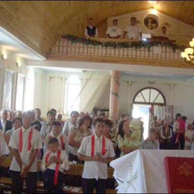 16-17 iunie 2007: Administrarea Mirului şi sfinţire de grotă la Capăta