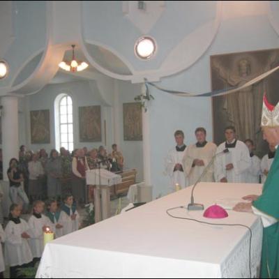 16-17 iunie 2007: Vizită pastorală în Parohia Sagna