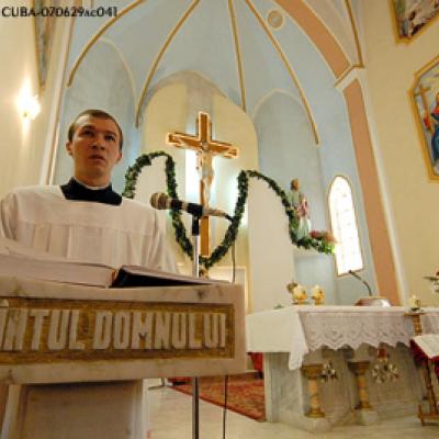 29 iunie 2007: Răducăneni: PS Petru Gherghel oaspete la hram (FOCUS)