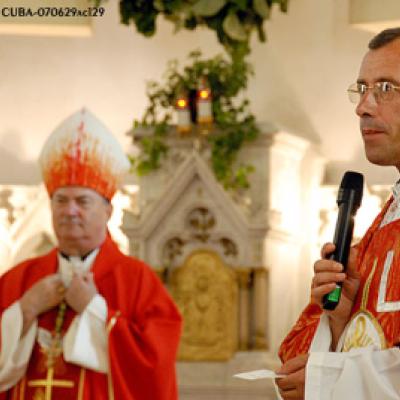 29 iunie 2007: Răducăneni: PS Petru Gherghel oaspete la hram (FOCUS)